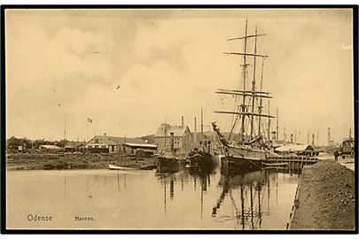 Odense. Havnen. Einar O. Kull u/no. 