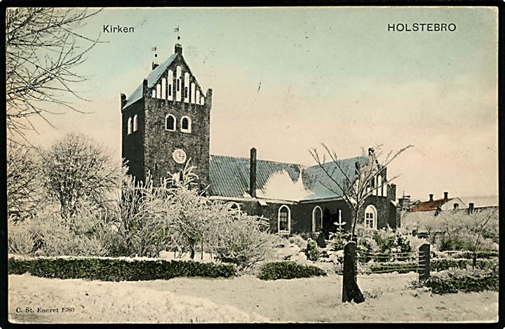 Holstebro kirke. Stenders no. 1380.