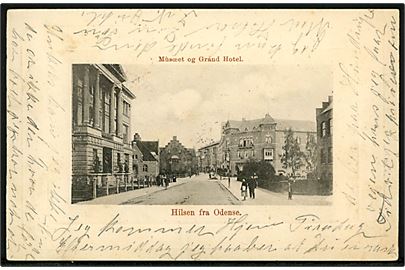 Odense. Musæet og Grand Hotel. Ed. F. Ph. & Co. no. 647.