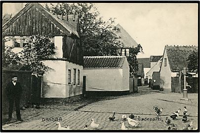 Dragør. Gadeparti. Stenders no. 12713.