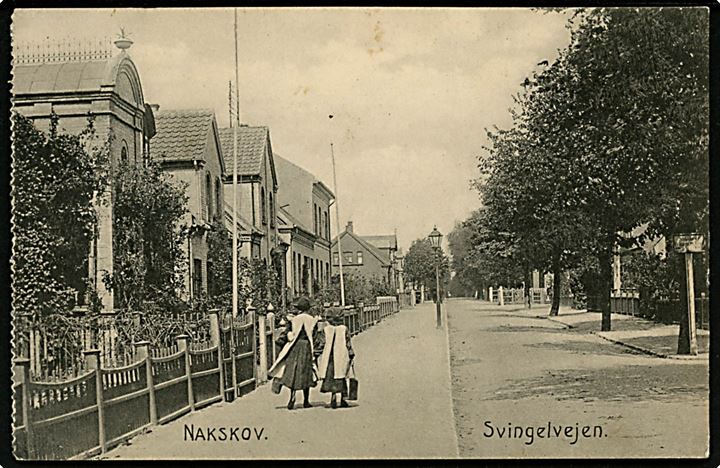 Nakskov. Svingelvejen. Theodor Ørberg no. 1808.