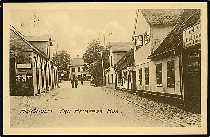 Hørsholm. Fru Heibergs Hus. P. Alstrup no. 813.