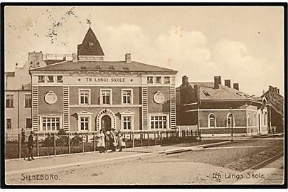 Silkeborg. Fr. Langs Skole. M. Digmann no. 5209.