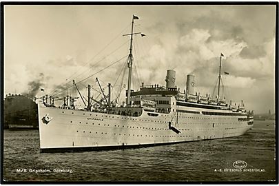 Gripsholm, M/S, Svensk Amerika Linie no. 20.