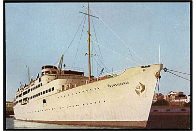 Transilvania, M/S, Romanian Maritime and Fluvial Navigation Company. Bygget af B&W i København 1938.