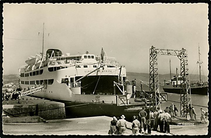 Virgen de Africa, M/S, Transmediterránea færge på rute Algeciras-Tánger-Algeciras.