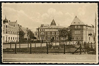 Silkeborg, Skoletorvet. Stenders no. 100.