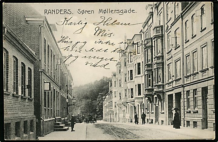 Randers. Søren Møllersgade. E. Nielsen no. 10345.