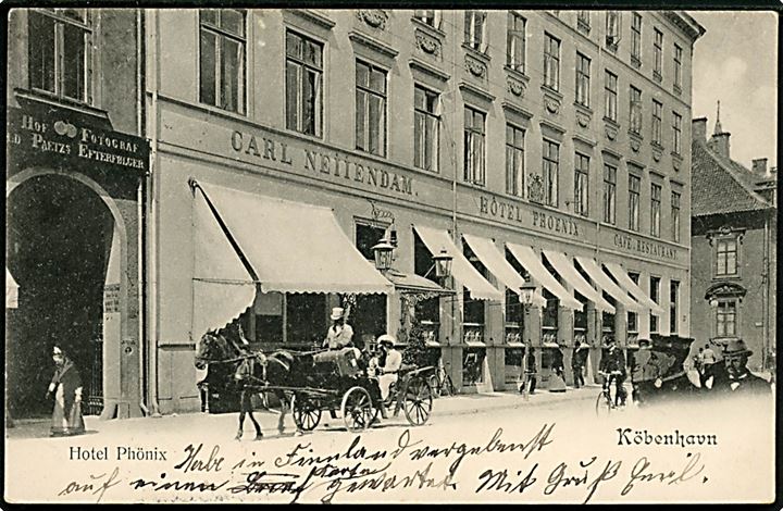 Købh., Hotel Phönix. Ed. F. Eh. & Co. no. 3519.