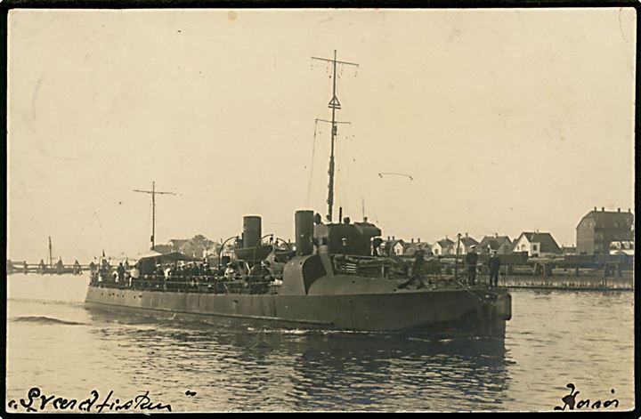 Sværdfisken, torpedobåd. Fotokort u/no. fra Korsør.