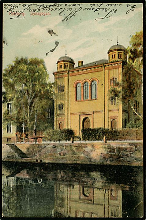 Göteborg, Synagogen. No. 7954.