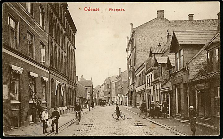 Odense, Vindegade. Johs. Brorsen no. 912.