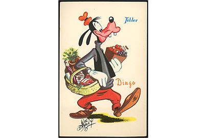 Walt Disney. Fedtmule. Fransk reklame for “Tobler” chocolade. Georges Lang, Paris u/no.