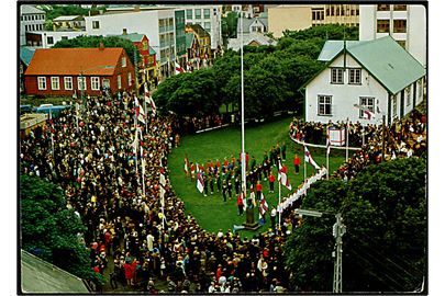 Tórshavn, Olavsøkumynd d. 29.7. Á. Poulsen u/no.