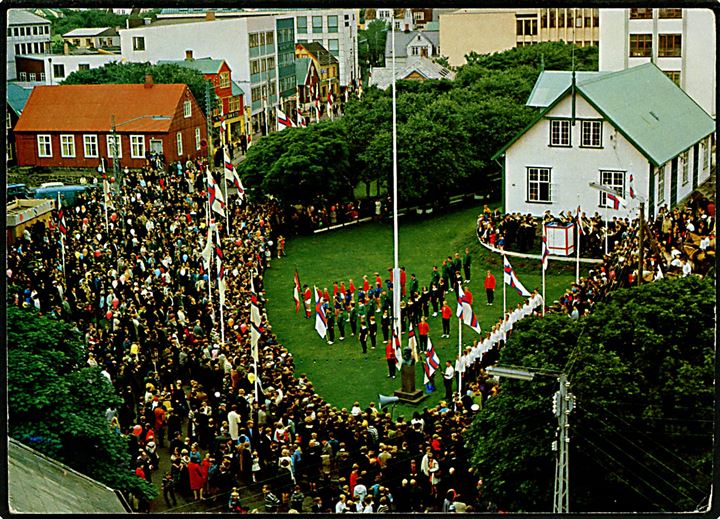 Tórshavn, Olavsøkumynd d. 29.7. Á. Poulsen u/no.