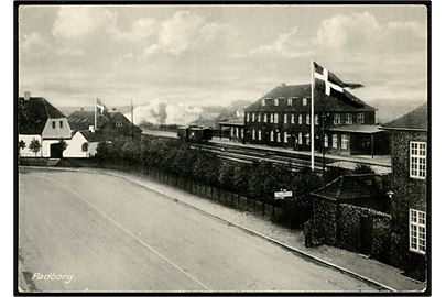 Padborg jernbanestation. Banegårdskiosken no. 3322.