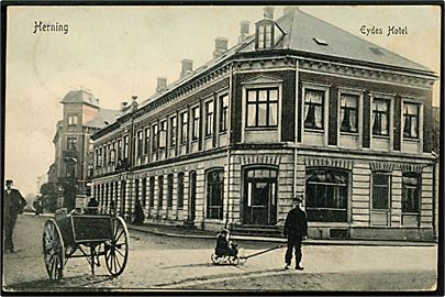 Herning, Eydes Hotel. P. Alstrup no. 8007.