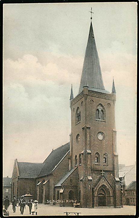 Vejle. St. Nicolai Kirke. Stenders no. 137.