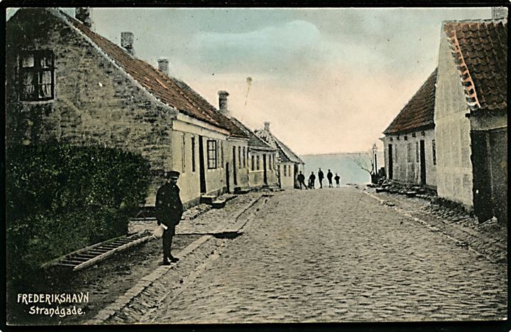 Frederikshavn. Strandgade. P. Alstrup no. 2089.