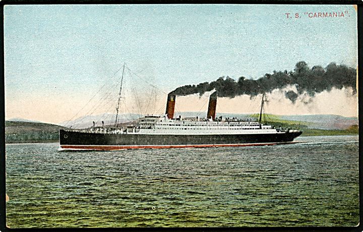 Carmania, S/S, Cunard Line.