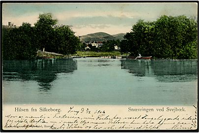 Silkeborg. Snævringen ved Svejbæk. M. Digmanns u/no. 