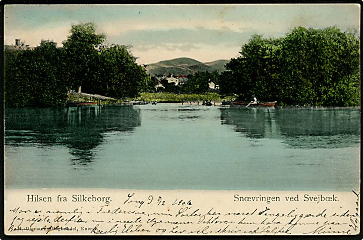 Silkeborg. Snævringen ved Svejbæk. M. Digmanns u/no. 