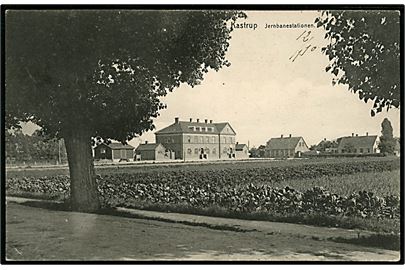 Kastrup jernbanestation. N. N. no. 171.