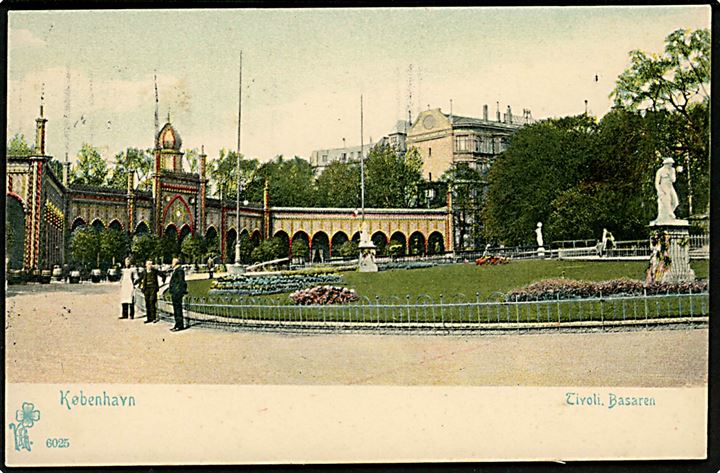 Købh., Tivoli. Basaren. P. Alstrup no. 6025.