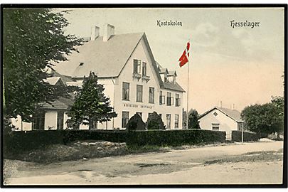 Hesselager Kostskole. P. Alstrup no. 3551.