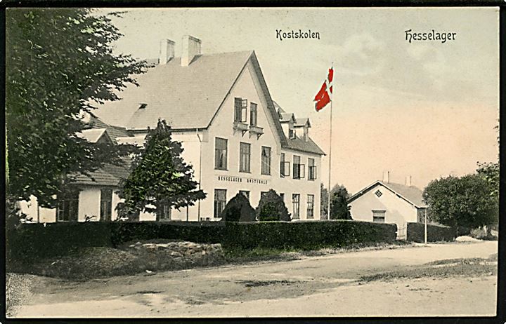 Hesselager Kostskole. P. Alstrup no. 3551.