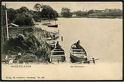 Haderslev, Am Mühlenteich. W. Brüshaber no. 450.