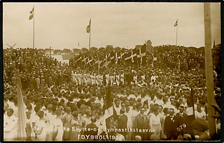 Dybbøl, Danske Skytte- og Gymnastikstævne ved Dybbøl 1918. No. 579.