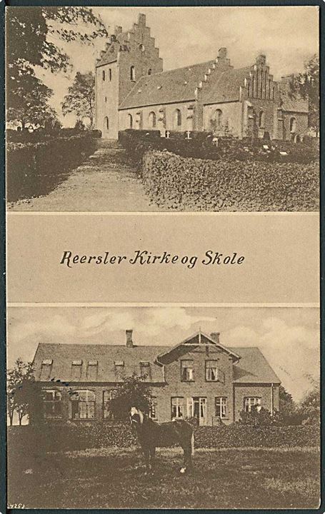 Reersler Kirke og Skole. Brugsforeningen no. 4252.