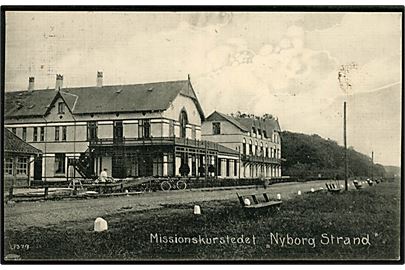 Nyborg. Missionskursted Nyborg Strand. V. Schønemanns no. 1379.