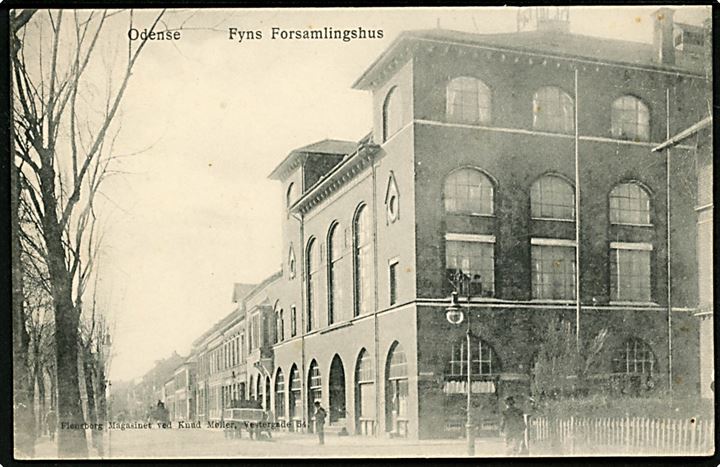 Odense. Fyns Forsamlingshus. Flensborg Magasinet u/no. 