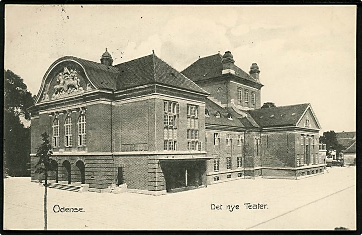 Odense. Det ny Teater. H. Schmidt u/no. 