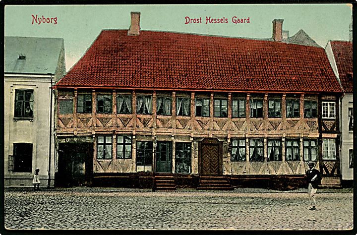 Nyborg, Drost Hessels Gaard. Warburg no. 1079.