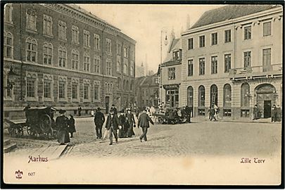 Aarhus, Lille Torv. A. Vincent no. 607.