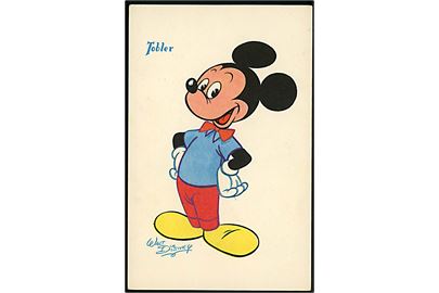 Walt Disney. Mickey Mouse. Fransk reklame for “Tobler” chokolade. Georges Lang, Paris u/no.