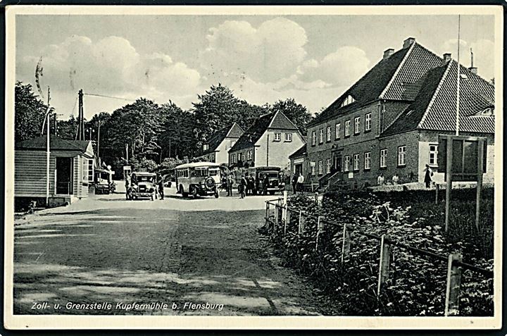 Kobbermølle (Kupfermühle) grænse og toldsted. Th. Thomsen no. 2941.