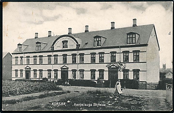 Korsør, Havnelaugs Stiftelse. P. Alstrup no. 3292.