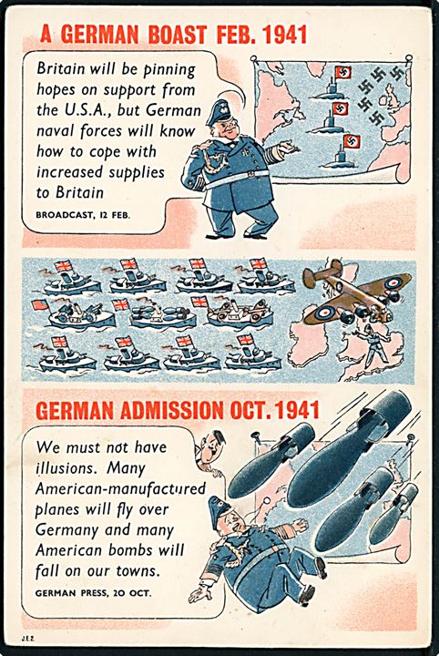 Britisk propaganda: Udvikling feb. til okt. 1941. J.E.2 / 51-2228.