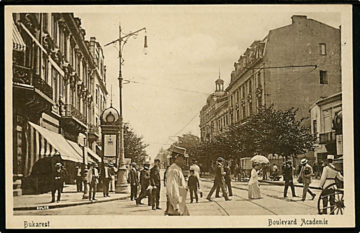 Rumænien, Bukarest, Boulevard Academie.