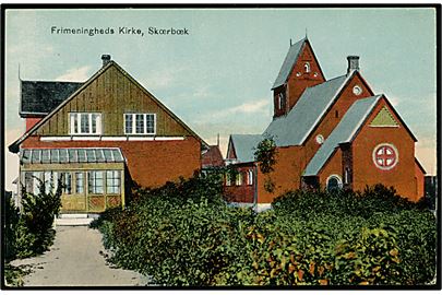 Skærbæk, Frimenighedskirke. C. C. Biehl no. 3247.