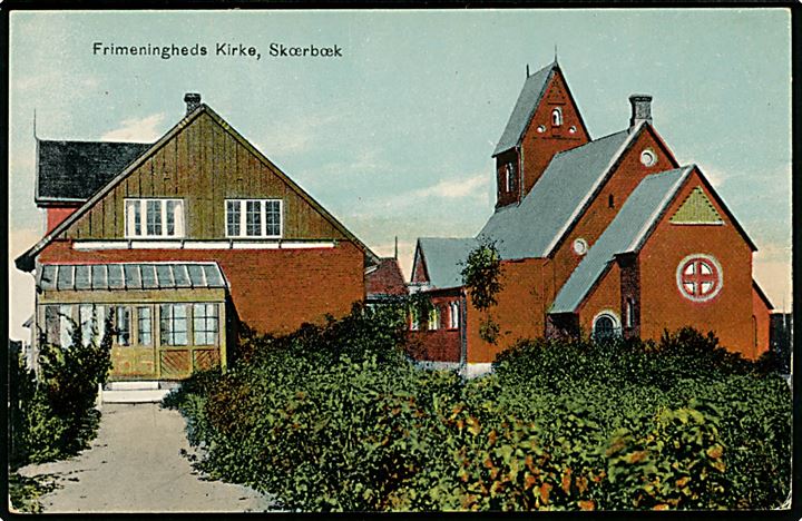 Skærbæk, Frimenighedskirke. C. C. Biehl no. 3247.