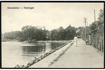 Helsingør. Strandstien. J.M. Helsingør no. 278.