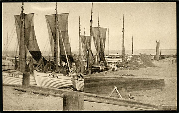 Lundeborg. Bådehavnen. Ferslews forlag u/no. 