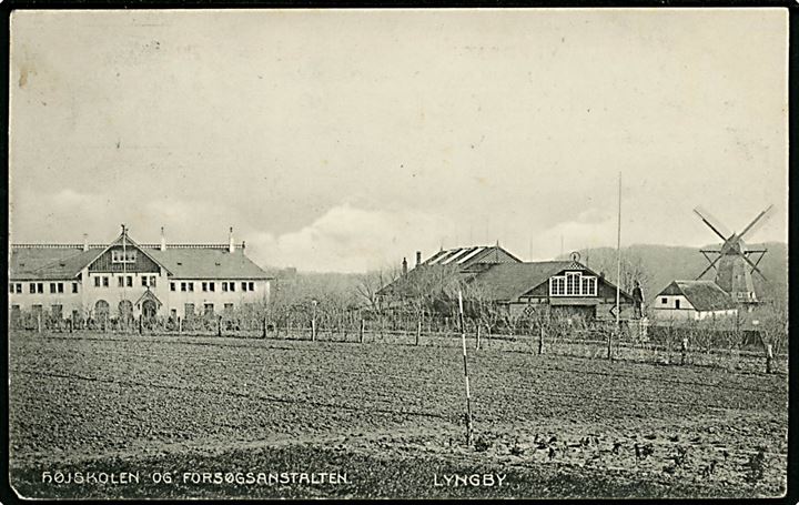 Lyngby. Højskolen og Forsøgsanstalten. Knud Henriksen u/no. 