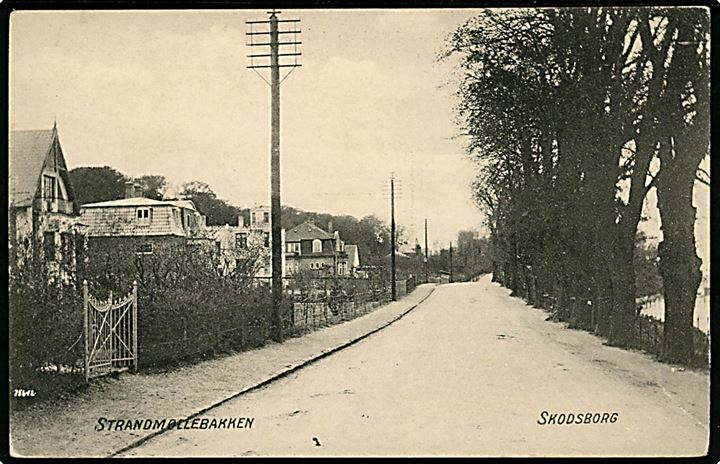 Skodsborg. Strandmøllebakken. A. Henriksen u/no. 