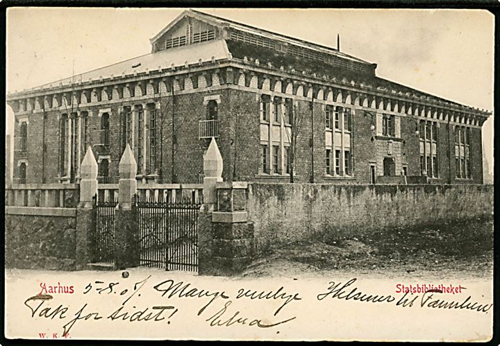 Aarhus, Statsbiblioteket. Warburg u/no.